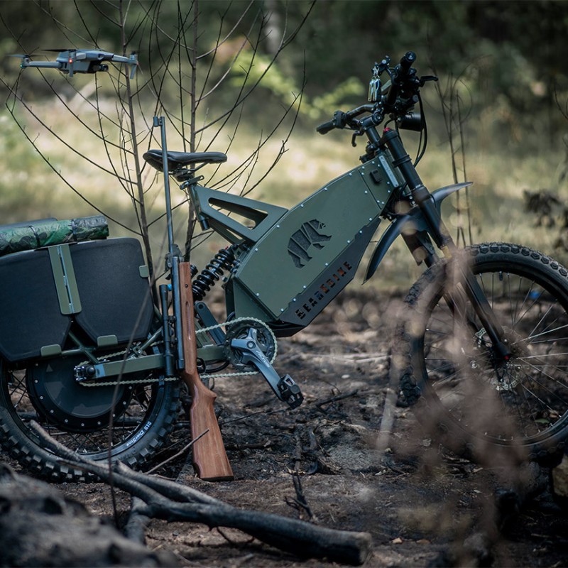 Rower elektryczny BearEbike Military