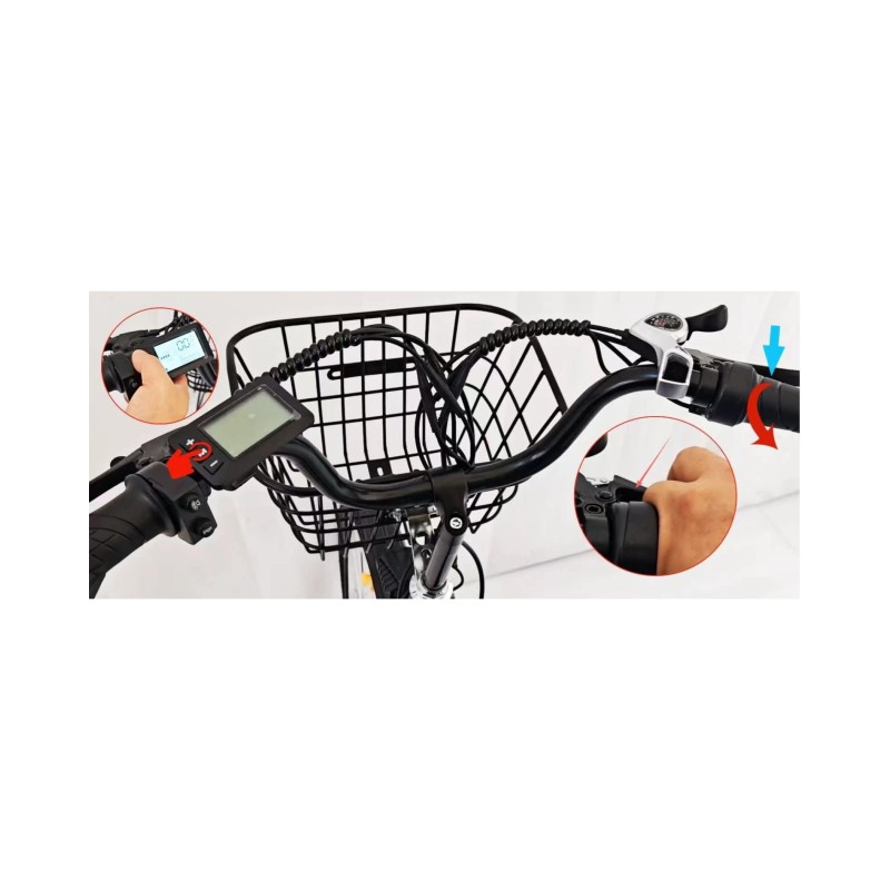 Rower elektryczny Motiro M26