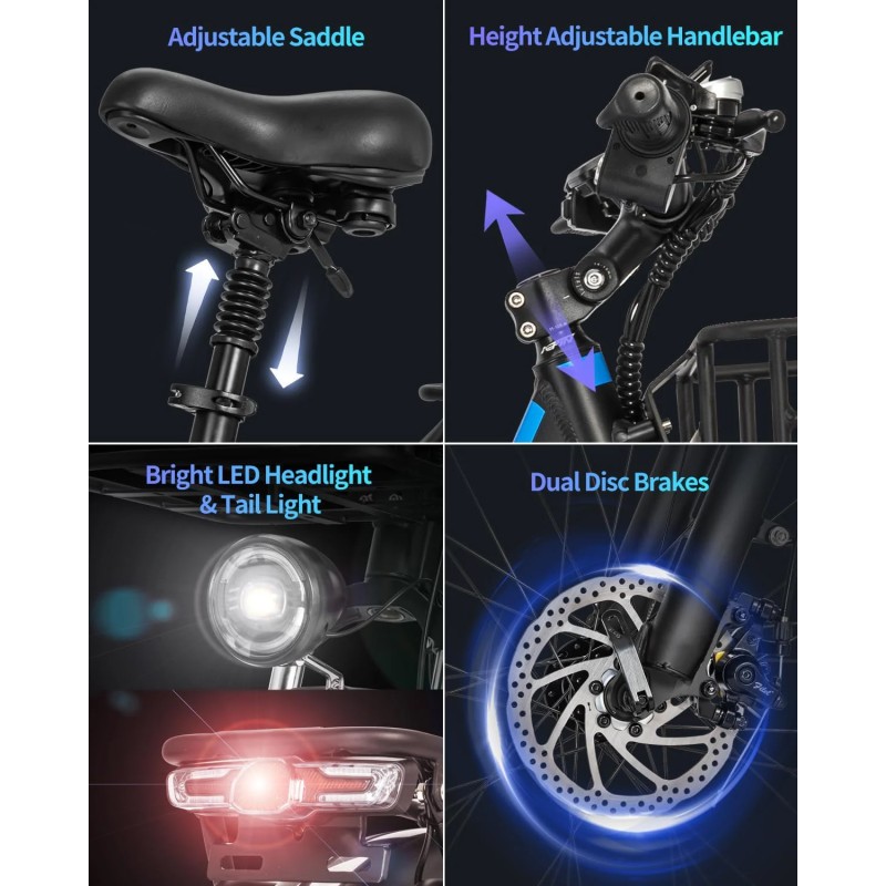 Rower elektryczny Ridstar DC26