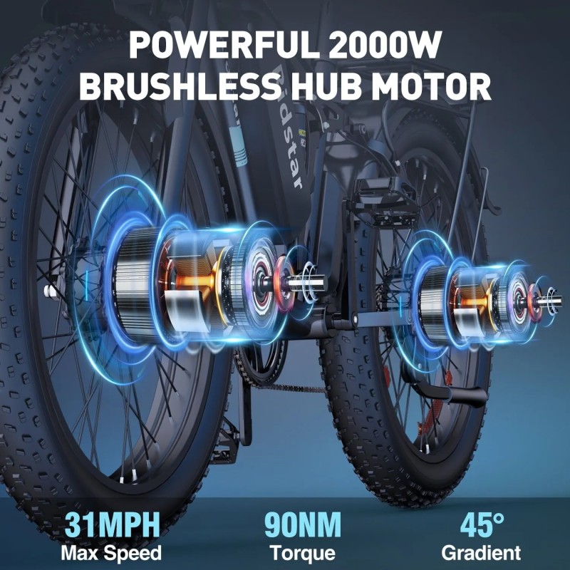 Rower elektryczny Ridstar E26 PRO