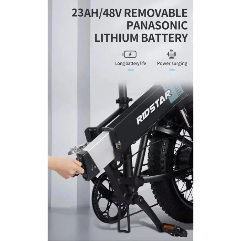 Rower elektryczny Ridstar H20 PRO