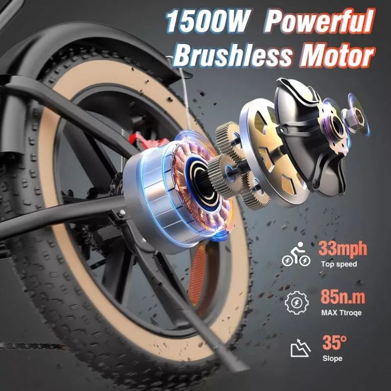 Rower elektryczny Ridstar Q20 Luxe