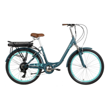 Електровелосипед 26" Dorozhnik LUX AM рама-17" 250Вт 36В редуктор. дисплей, САП, 12.5Ач з кріп. до багажн., смарагдовий (м) 2022