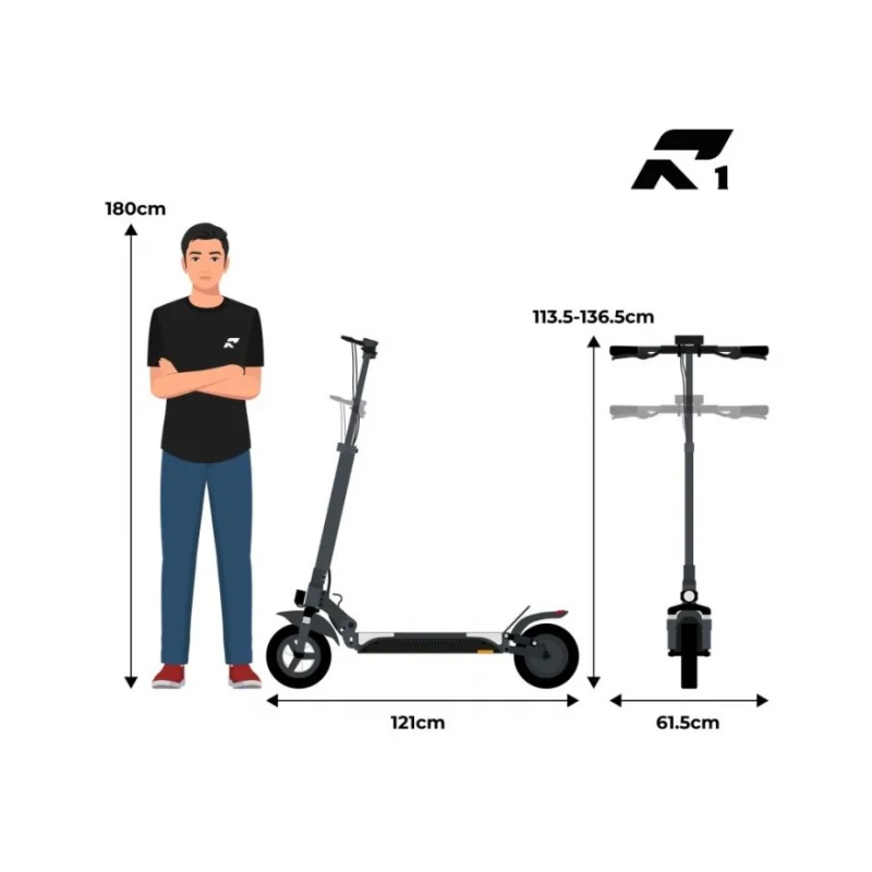 Hulajnoga elektryczna RUPTOR R1 V2