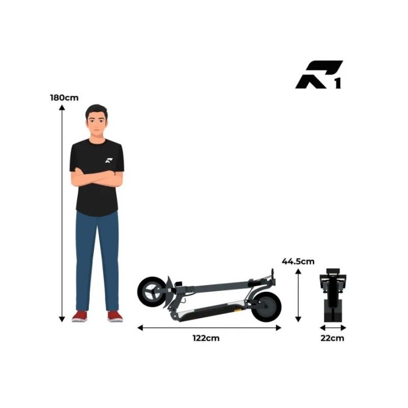 Hulajnoga elektryczna RUPTOR R1 V2