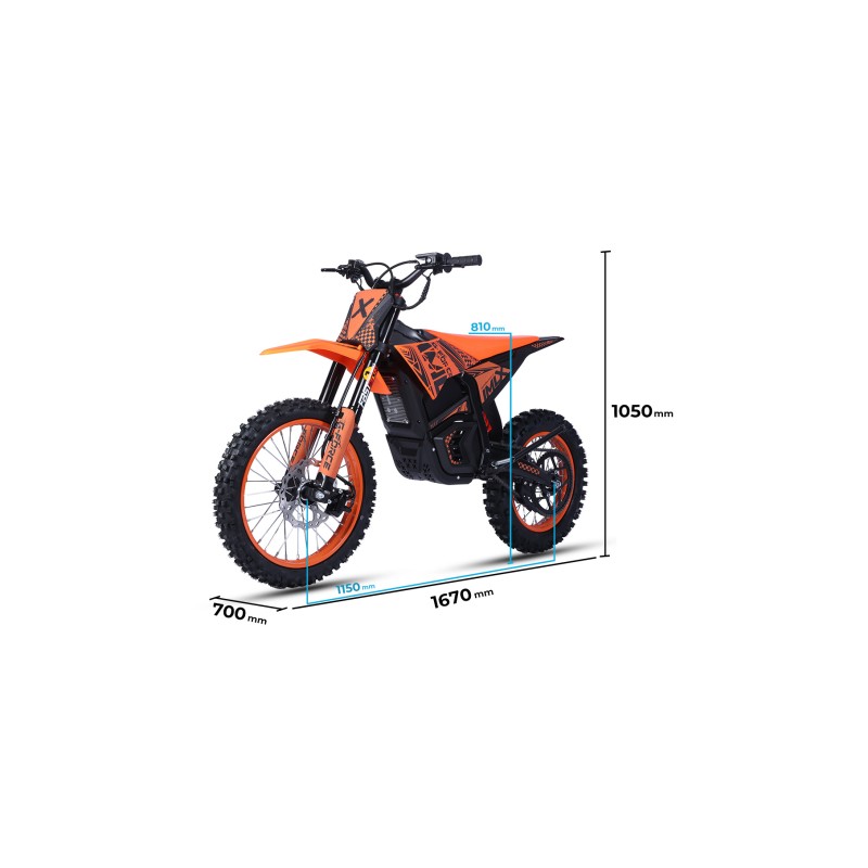 Motocross elektryczny G-FORCE PRO 17/14