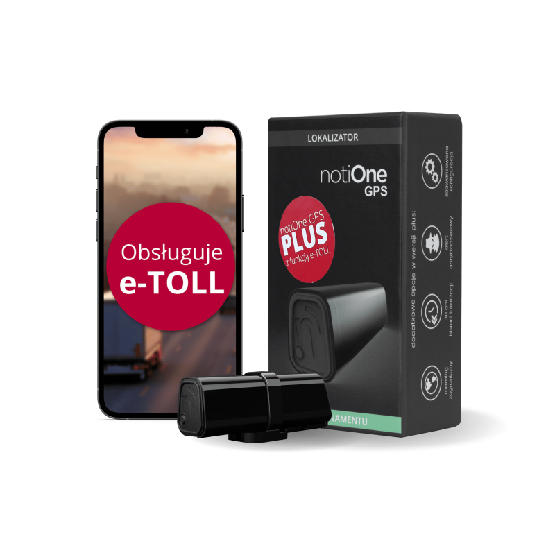 Lokalizator notiOne GPS PLUS z Alertem Antykradzieżowym