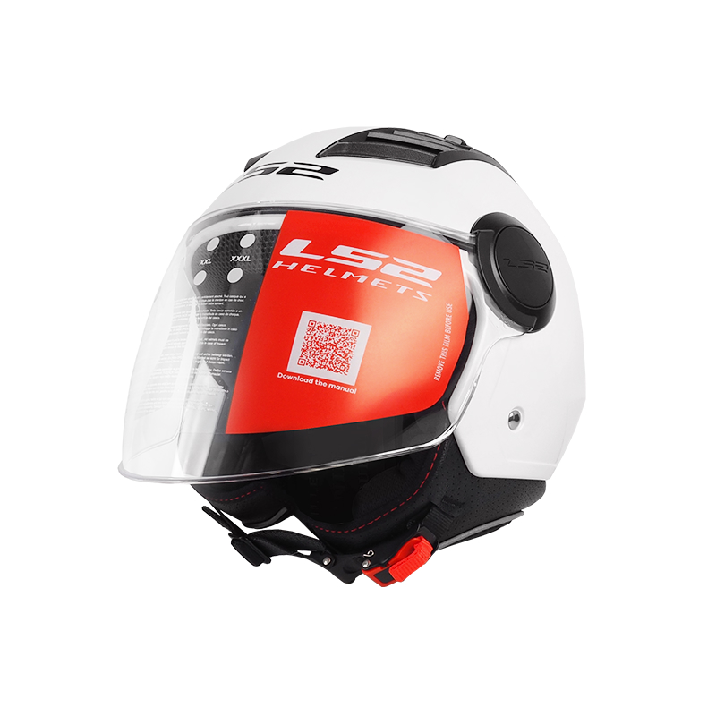 Kask LS2 biały