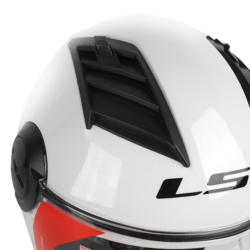 Kask LS2 biały