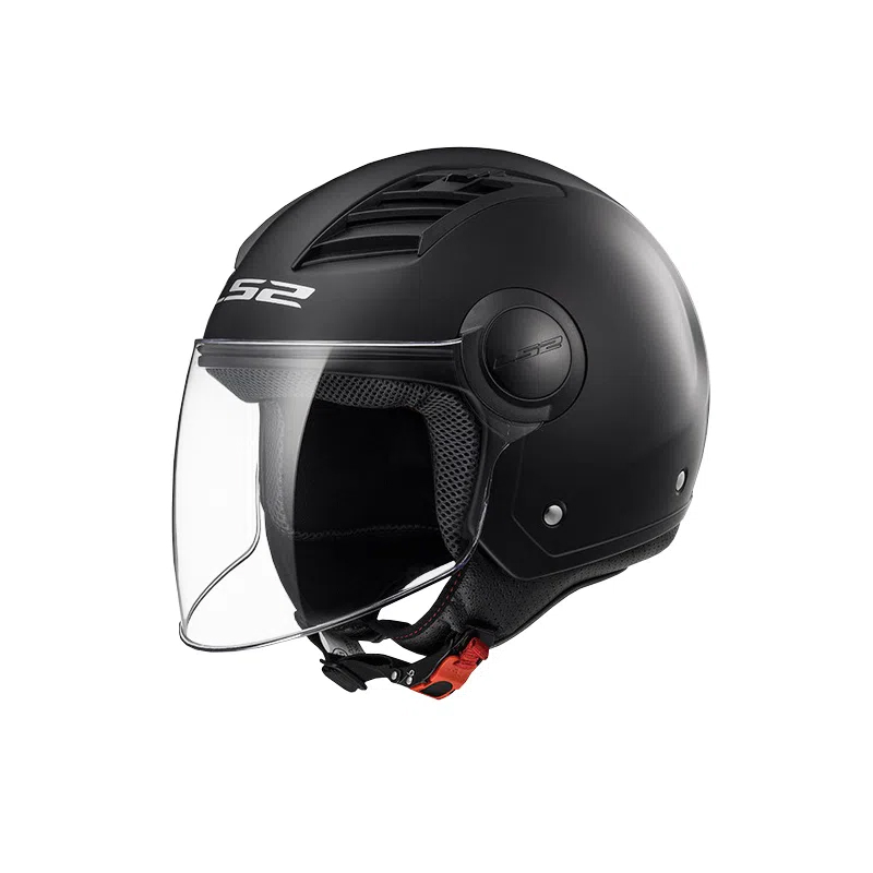 Kask LS2 czarny matt