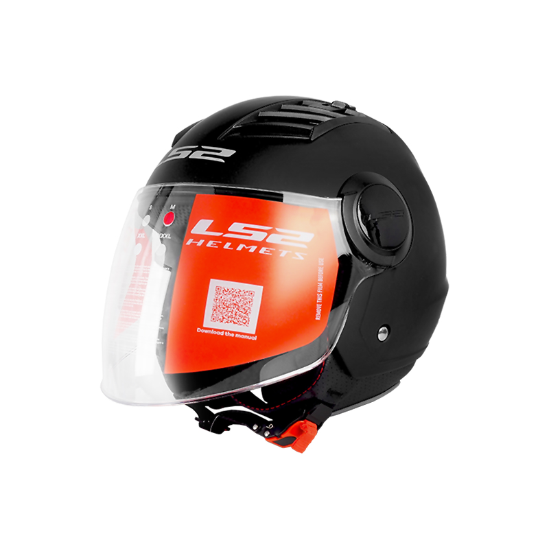 Kask LS2 czarny matt