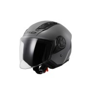 Kask LS2 szary