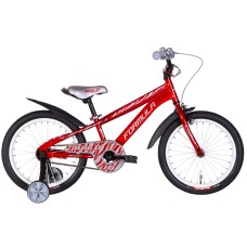 Велосипед ST 18" Formula WILD BH рама-9" червоний з сірим 2024 крила, дзвоник