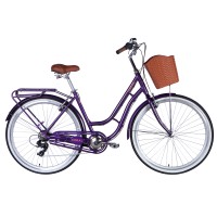 Велосипед AL 28" Dorozhnik CORAL  Vbr FR рама-19" фіолетово-синій 2025
