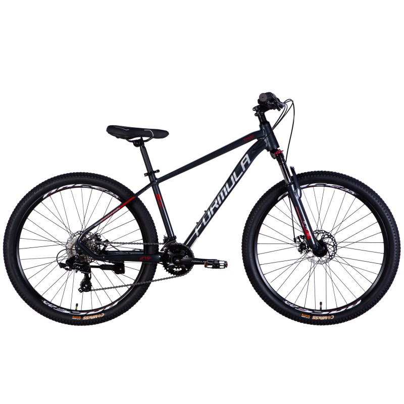 Велосипед AL 27.5" Formula THOR DD CS рама-16" темно-сірий зі сріблястим 2025