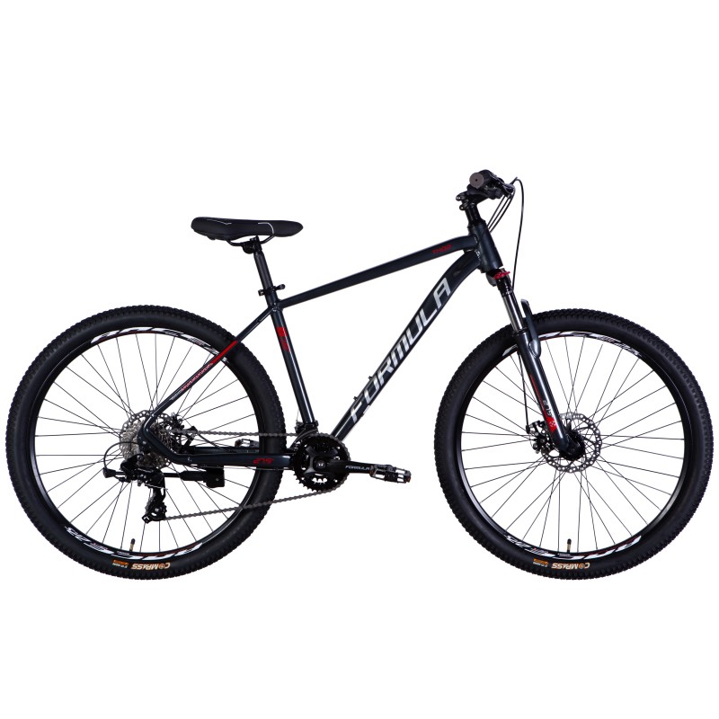 Велосипед AL 27.5" Formula THOR DD CS рама-18" темно-сірий зі сріблястим 2025