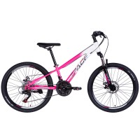 Велосипед ST 24" Formula SPACE MARS DD FR рама-11" рожево-білий 2026