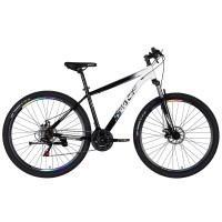 Велосипед ST 27.5" Formula SPACE MARS DD FR рама-17" чорний з білим 2026