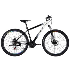 Велосипед ST 27.5" Formula SPACE MARS DD FR рама-17" чорний з білим 2026