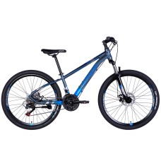 Велосипед AL 26" Formula SPACE MERCURY DD FR рама-13" сіро-синій 2026