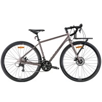 Rower Cr-Mo steel 28" Leon TR-90 DD rama-L beżowy 2022, 19