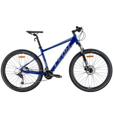Велосипед AL 27.5" Leon XC-70 AM Hydraulic lock out HDD рама-18" синій з сірим 2022