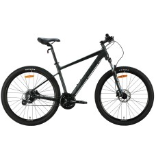 Велосипед AL 27.5" Leon XC 80 HDD рама-18" сірий з чорним (матовий) 2024