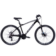 Велосипед AL 27.5" Leon XC 100 DD рама-19" чорний з сірим 2024
