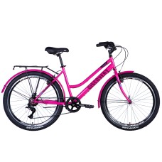 Rower ST 26" Discovery PRESTIGE WOMAN Vbr rama-17"" różowy bagażnik tylny St, błotniki   St, 2024