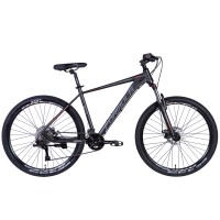 Велосипед AL 27.5" Formula ZEPHYR 3.0 DD CS рама-19" чорний (матовий) 2024