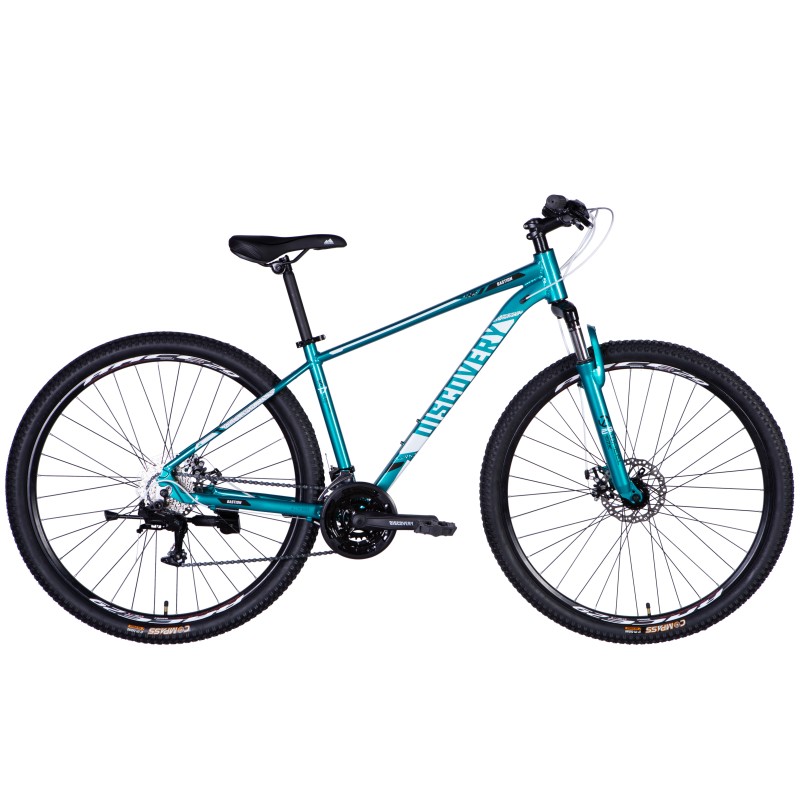Rower AL 29" Discovery BASTION DD CS rama-17" niebiesko-zielony 2025