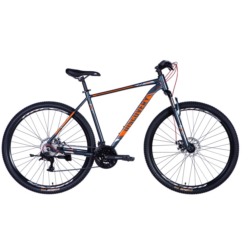 Rower AL 29" Discovery BASTION DD CS rama-21" czarno-pomarańczowy 2025