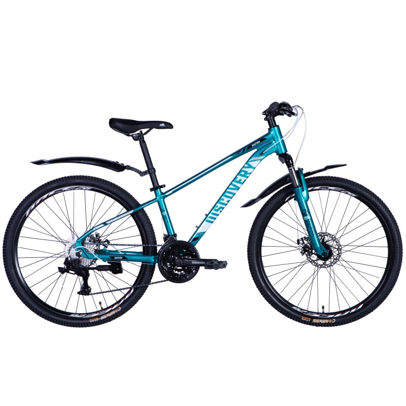 Rower AL 26" Discovery BASTION DD CS rama-13" niebiesko-zielony 2025