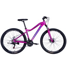Велосипед AL 27.5" Formula ALPINA DD FR рама-16" рожево-синій 2025