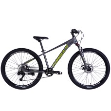 Велосипед AL 26" Formula ZEPHYR 3.0 DD CS рама-14" сіро-зелений 2025