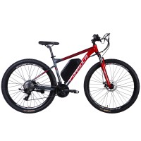 Велосипед з електроприводом 29" AL Formula F-1 DD CS рама-18,5" 48B 17.5А*г 250Вт червоно-сріблястий YS 9018 2025
