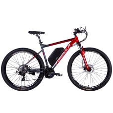 Велосипед з електроприводом 29" AL Formula F-1 DD CS рама-21" 48B 17.5А*г 250Вт червоно-сріблястий YS 9018 2025