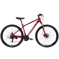 Bicycle AL 29" Formula MOTION DD FR frame-17" red+silver 2025