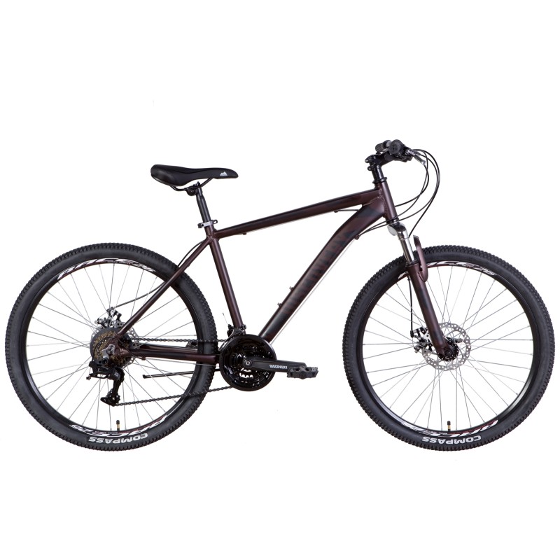 Rower AL 26" Discovery BASTION AM DD rama-13" brązowy (matowy), 2022