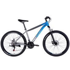 Велосипед ST 27.5" Formula SPACE MARS DD FR рама-17" синьо-сріблястий 2025