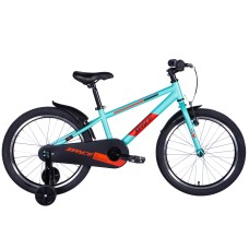 Велосипед ST 20" Formula Kid SPACE GEON BH рама-10" бірюзово-червоний 2024