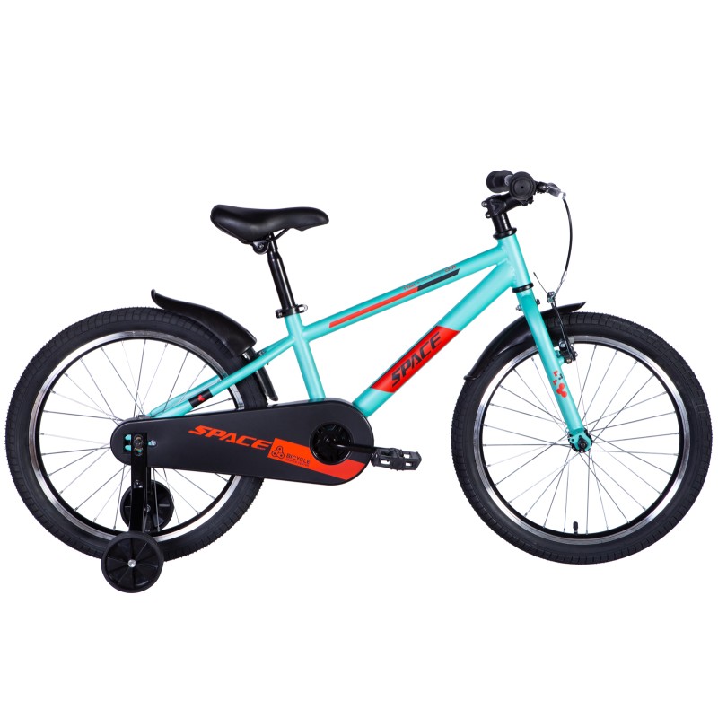 Велосипед ST 20" Formula Kid SPACE GEON BH рама-10" бірюзово-червоний 2024