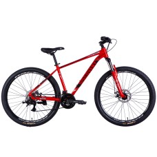 Велосипед AL 27,5" Discovery BASTION DD CS рама-17" червоно-чорний 2025