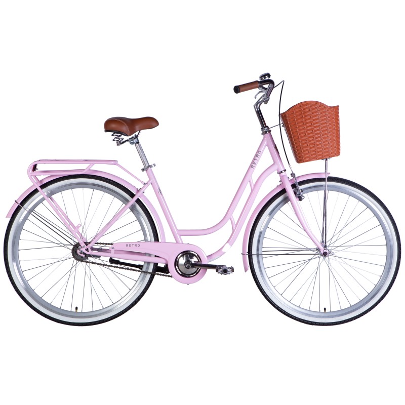 Велосипед ST 28" Dorozhnik RETRO Velosteel рама-19" світло-рожевий 2025