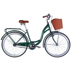 Велосипед ST 26" Dorozhnik AQUAMARINE BH рама-17" зелений 2025