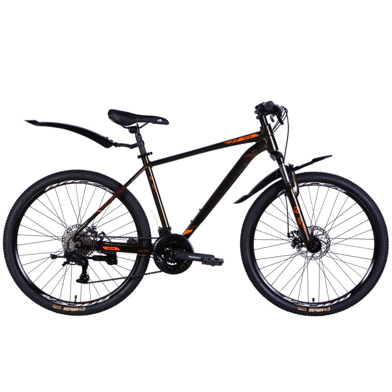Велосипед AL 26" Discovery BASTION DD CS рама-18" коричневий 2025