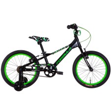 Велосипед AL 18" Formula SLIM Vbr рама-9" чорно-зелений 2024