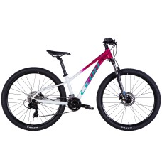 Rower AL 27,5" Leon XC 100 HDD rama-13" różowy z białym 2025