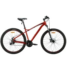 Велосипед AL 29" Leon TN-90 DD рама-18" червоний з чорним 2024