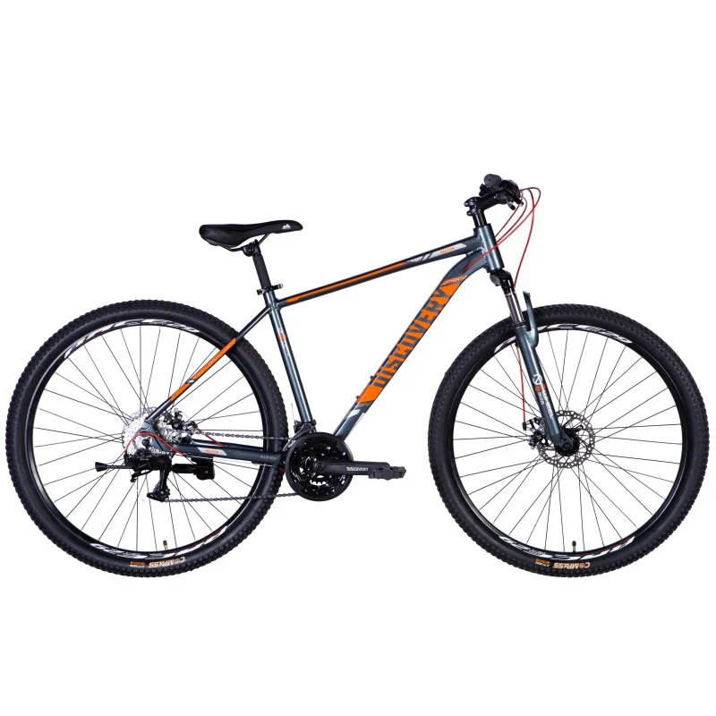 Велосипед AL 29" Discovery BASTION DD CS рама-19" сіро-помаранчевий 2025